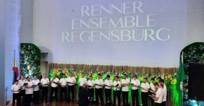 Germany's all-male choir performing in PH - pna.gov.ph - Philippines - Germany