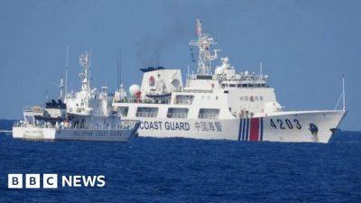 Philippines - Philippines accuses China of firing water cannon at boats in South China Sea - bbc.co.uk - Philippines - Usa - Malaysia - Vietnam - China - Taiwan -  Beijing - Brunei