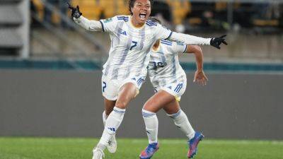 Sarina Bolden - Philippines - Philippines shocks co-host New Zealand 1-0 for its first win at the Women's World Cup - apnews.com - Philippines - New Zealand - Norway