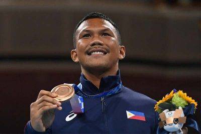 Ralph Edwin Villanueva - Marcial outpoints foe, advances in Asiad boxing - philstar.com - Philippines - county Patrick - Ireland - Uzbekistan - Mongolia - Manila