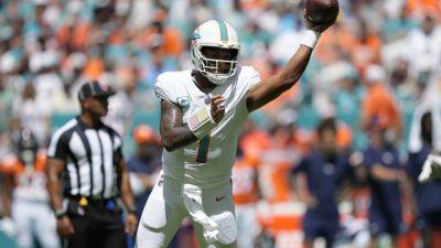 Team - Dolphins rout Broncos 70-20, scoring the most points by an NFL team in a game since 1966 - apnews.com - Washington - county Garden - county Miami - state Florida - county St. Louis