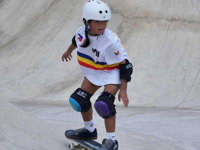 Asian Games - Filipina - 'So fun!': 9-year-old Filipina skateboarder is youngest Asian Games athlete - philstar.com - Philippines - Japan - China - Taiwan - state California -  Hangzhou, China