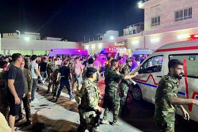 100 killed in fire during wedding at Iraq event hall - philstar.com - Iraq