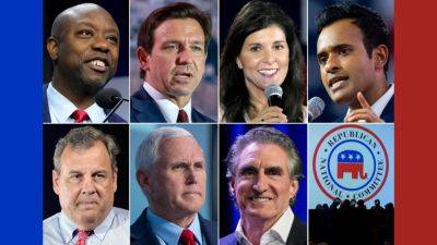 Joe Biden - How to watch the second Republican presidential debate - apnews.com - state California - state Florida - county Valley
