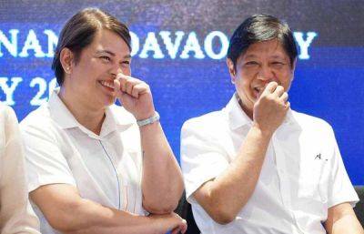 Ferdinand Marcos-Junior - Red Mendoza - Sara Duterte - Marcos - Duterte - Marcos, Duterte trust, performance ratings dip - manilatimes.net - Philippines