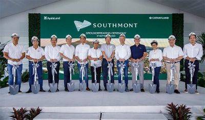 Ayala Land and Cathay Land break ground for 800-hectare Southmont - philstar.com - Philippines - Manila