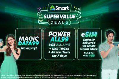 Smart unveils Super Value Deals for prepaid subscribers - philstar.com - Philippines - Manila