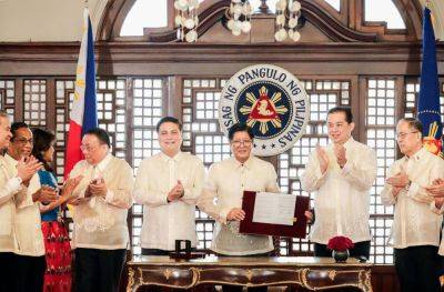 Ferdinand R.Marcos-Junior - Arsenio Balisacan - PBBM signs into law ‘Trabaho Para sa Bayan Act’ – Presidential Communications Office - pbbm.com.ph - Philippines