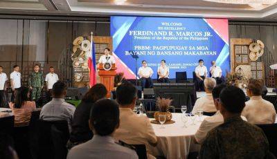 Ferdinand R.Marcos-Junior - AFP - PBBM orders gov’t agencies to ensure effective implementation of social benefits for AFP, uniformed personnel; honors fallen police, military members – Presidential Communications Office - pbbm.com.ph - Philippines -  Davao