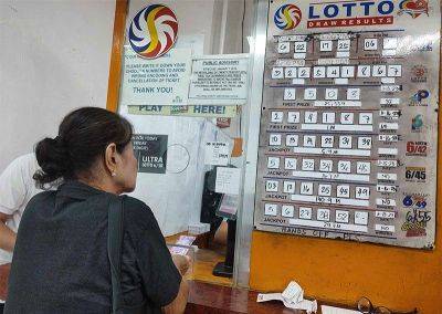 Rainier Allan Ronda - Mel Robles - Charity - 6/49 lotto pot soars to P560 million - philstar.com - Philippines - city Manila, Philippines