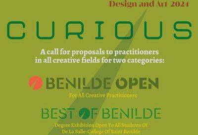 Got creative project? Win up to P300k grant from Benilde Open Design and Art 2024