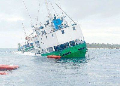 13 rescued as cargo vessel tilts off Zamboanga del Norte