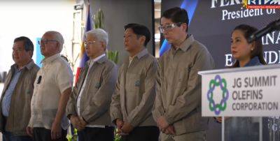 Marcos inaugurates expanded petrochemical manufacturing facility in Batangas