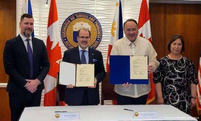 PH, Canada sign defense cooperation agreement