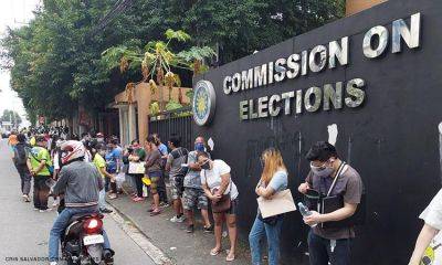 Comelec: Voter registration may be suspended to verify signatures for Cha-cha