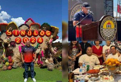Bato dela Rosa celebrates birthday at Sinulog 2024 with Cebu Lechon