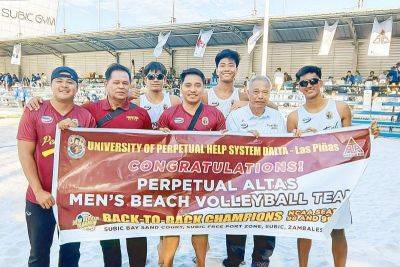 Altas extend reign as NCAA beach volley kings