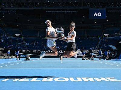 Hsieh and Mertens claim Australian Open women's doubles title - philstar.com - Usa - Australia - Taiwan - Ukraine - Poland - Belgium - Latvia - city Melbourne, Australia