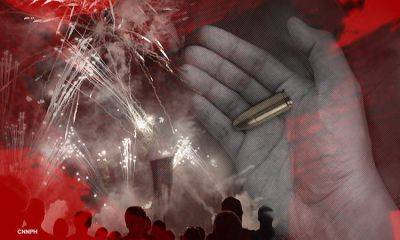 DOH reports two new stray bullet victims; fireworks-related injuries now 585