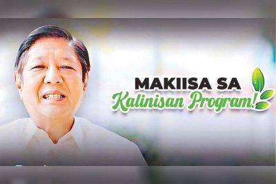 Marcos launches Kalinisan program