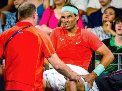 'Bit scared Nadal' suffers injury worry before Australian Open