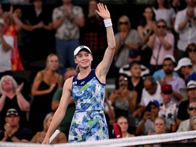 Confident Rybakina demolishes Sabalenka to claim Brisbane title