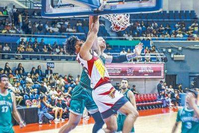 Justin Brownlee - Olmin Leyba - Boatload from boatwright SMB import pours in 51 versus Terrafirma Dyip - philstar.com - Philippines - county San Miguel - city Manila, Philippines