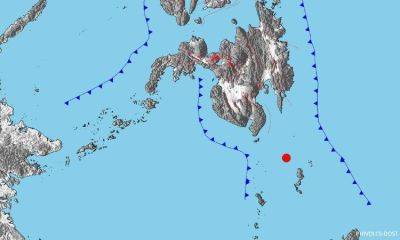 Magnitude 6.7 quake jolts Davao Occidental