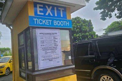 Rudy Santos - Elijah Felice Rosales - International - Higher parking fees now in place at NAIA - philstar.com - Philippines - county San Miguel - city Santos - city Manila, Philippines