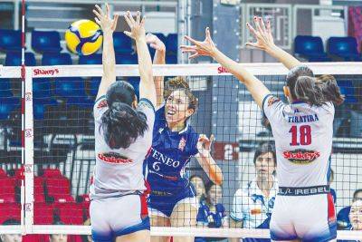 Nilda Moreno - Arellano pinigil ng Ateneo sa SSL volley | Pilipino Star Ngayon - philstar.com - Philippines - city Manila, Philippines