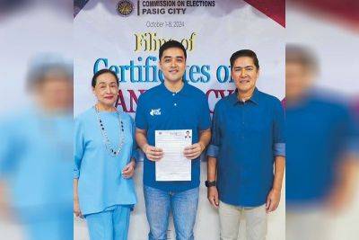 Vico Sotto - Kristofer Purnell - 'I love you too': Vico Sotto response to supporter goes viral - philstar.com - Philippines - city Pasig - city Manila, Philippines