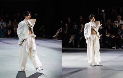 Kristofer Purnell - Nadine Lustre - Donny Pangilinan - Nadine Lustre sole woman in Rajo Laurel's menswear show - philstar.com - Philippines - city Manila, Philippines