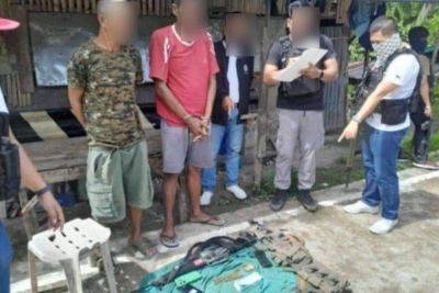 2 combat rifle dealers arrested in Maguindanao del Norte