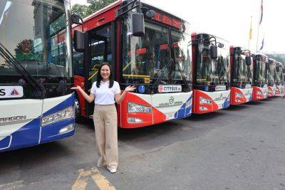 Joy Belmonte - James Patrick Cruz - Quezon City acquires electric buses to provide free public transportation - rappler.com - Philippines - city Quezon - county Will - city Manila, Philippines