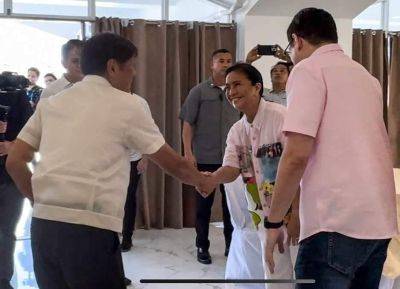 Marcos, Robredo meet again at Sorsogon event