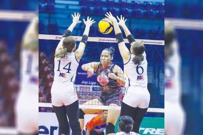 John Bryan Ulanday - Volley Angels cruise past Negros foes - philstar.com - Philippines - county San Juan - city Manila, Philippines