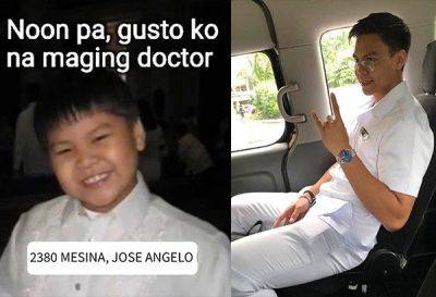 Kathleen A Llemit - Chris Martin - Lola Amour's Angelo Mesina now a licensed doctor - philstar.com - Philippines - city Manila, Philippines