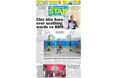 The STAR Cover (October 20, 2024) - philstar.com