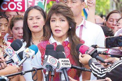 Imee, ‘macho bloc’ in Senate file COC