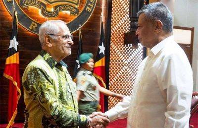 Remulla, Timor-Leste president discuss Teves case, POGOs