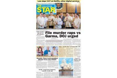 The STAR Cover (October 3, 2024) - philstar.com