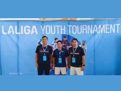 Rick Olivares - Spanish LaLiga opens 1st youth tournament in Philippines - philstar.com - Philippines - Indonesia - Malaysia - Thailand - Spain - city Manchester - city Clark - city Manila, Philippines