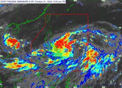 More areas placed under Signal No. 1 as ‘Kristine’ moves west