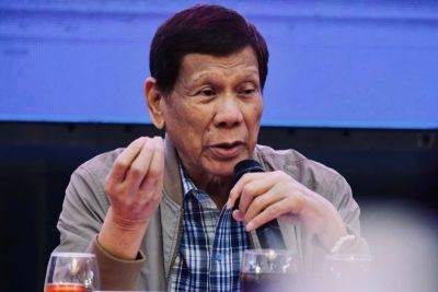 Rodrigo Duterte to skip House EJK probe on October 22