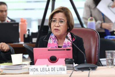 De Lima: 'Davao Model' resembles Davao Death Squad's reward system