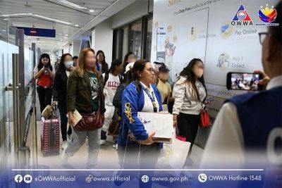 17 OFWs back from Lebanon