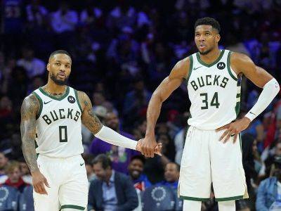 Olympics - Damian Lillard - Joel Embiid - Paul George - Brooklyn Nets - Tyrese Maxey - Bucks cruise past depleted Sixers to open NBA campaign - philstar.com - Usa - Spain - France - Cameroon - Milwaukee, county Bucks - county Bucks - Los Angeles, Usa - city Manila - city Paris - city Atlanta - city Philadelphia - city Detroit