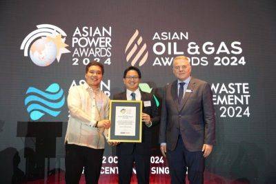 Maibarara Geothermal Inc., PetroWind Energy Inc. honored at Asian Power Awards 2024 for outstanding renewable energy operations