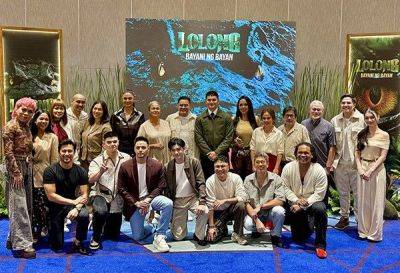 Kathleen A Llemit - Carlos Yulo - John Arcilla - John Arcilla joins new season of Ruru Madrid show 'Lolong' - philstar.com - Philippines - county Martin - city Madrid - city Manila, Philippines