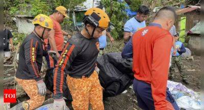 Tropical storm Trami leaves 126 dead or missing amid massive flooding and landslides in Philippines